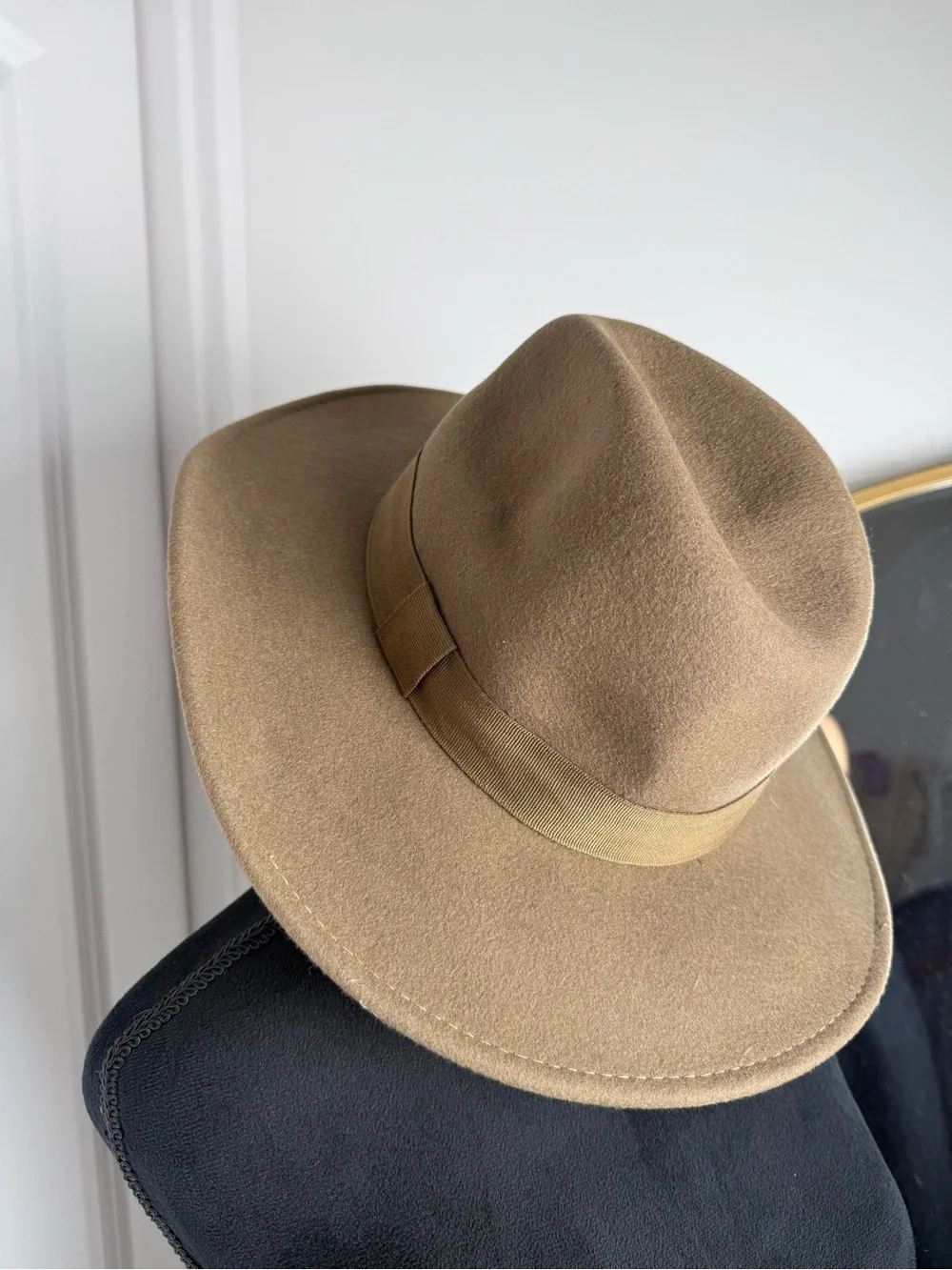 Madewell x Biltmore 100% Wool Wide Brim Fedora Hat